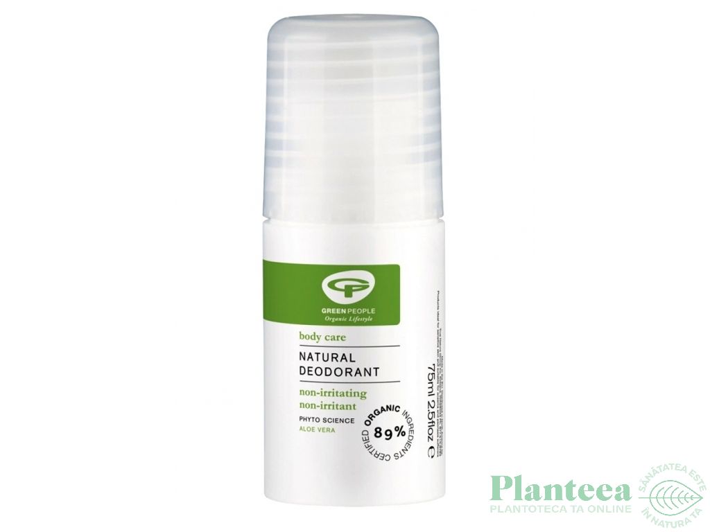 Deodorant roll on aloe vera 75ml - GREEN PEOPLE