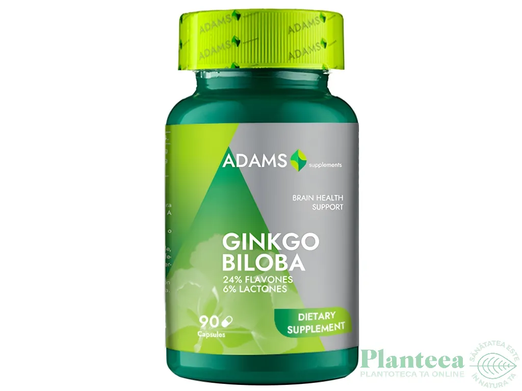 Ginkgo biloba 24/6 90cps - ADAMS SUPPLEMENTS