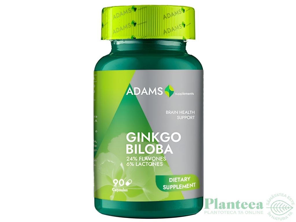 Ginkgo biloba 24/6 90cps - ADAMS SUPPLEMENTS