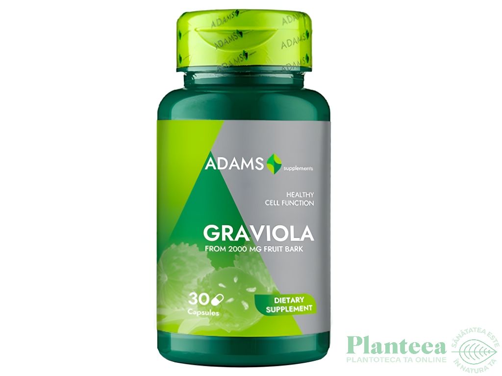 Graviola 500mg 30cps - ADAMS SUPPLEMENTS