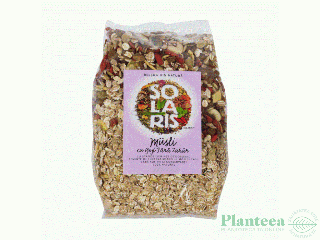 Musli goji fara zahar 750g - SOLARIS