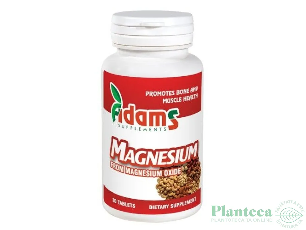 Magneziu 375mg 1x30cp - ADAMS