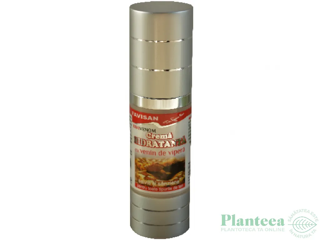 Crema hidratanta venin vipera FaviVenom 30ml - FAVISAN