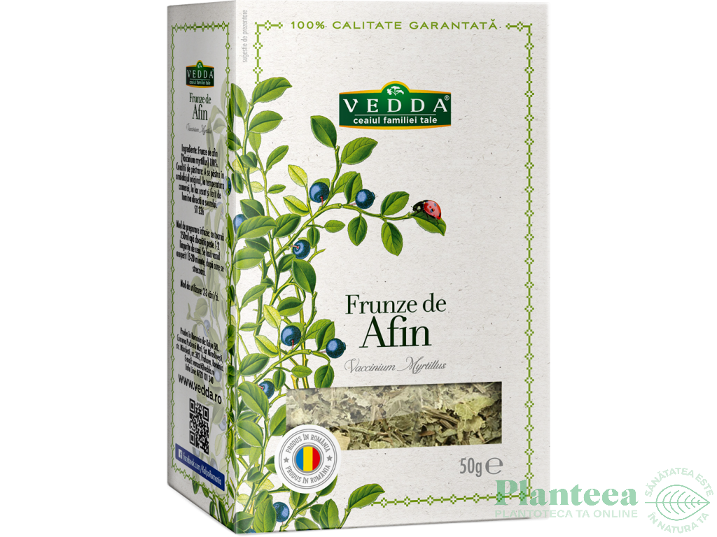 Ceai afin frunze 50g - VEDDA