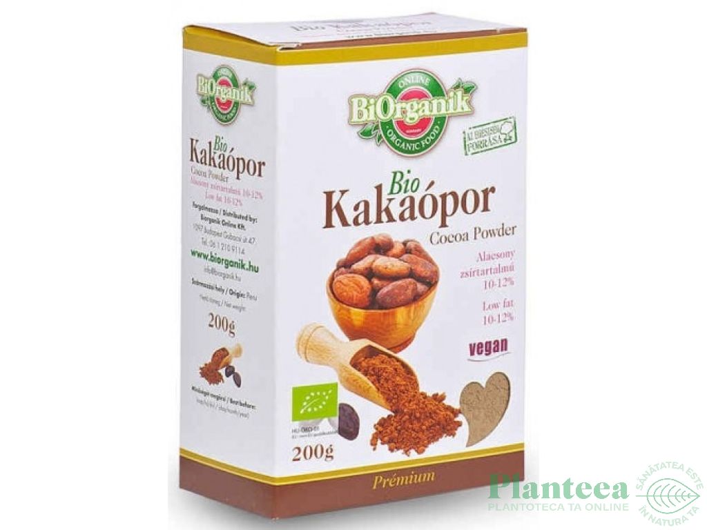 Cacao pulbere eco 200g - BIORGANIK