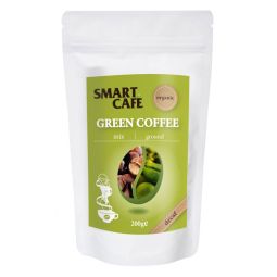 Cafea verde macinata cu cafea prajita decofeinizata 200g - DRAGON SUPERFOODS
