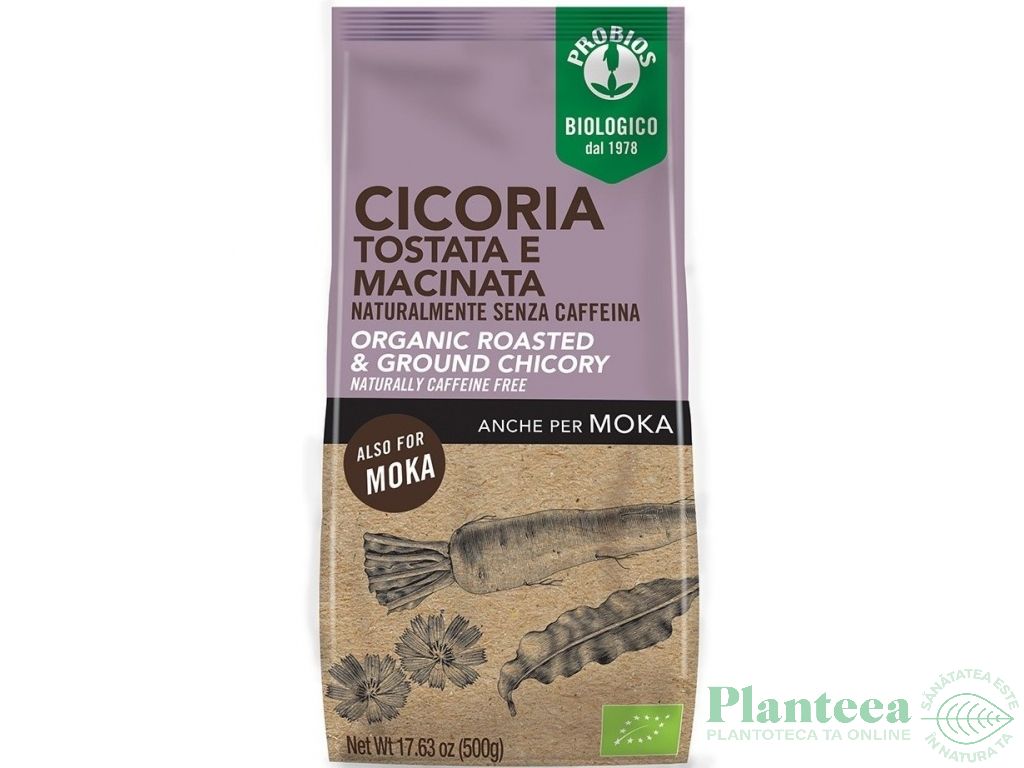 Cafeluta macinata cicoare bio 500g - PROBIOS