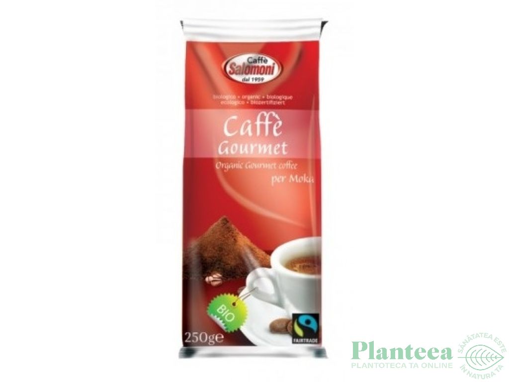 Cafea macinata arabica moka eco 250g - SALOMONI