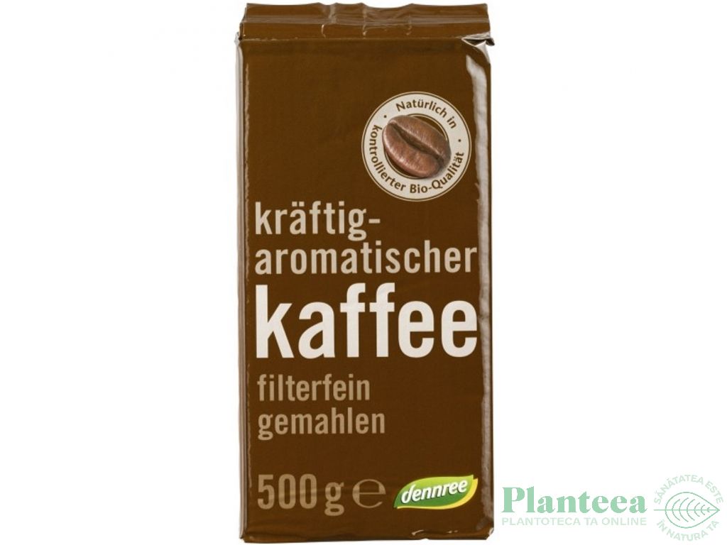 Cafea prajita macinata eco 250g - DENNREE