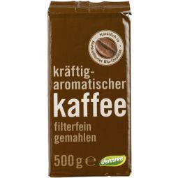 Cafea prajita macinata eco 250g - DENNREE