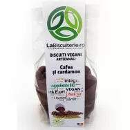 Biscuiti vegani cafea fara zahar 140g - BISCUITERIE