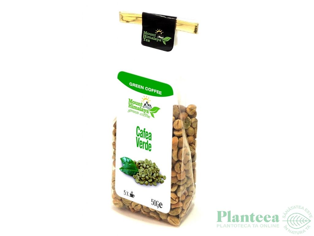 Cafea verde boabe 50g - MOUNT HIMALAYA TEA