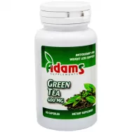 Ceai verde 400mg extract 4:1 leaf 60cps - ADAMS SUPPLEMENTS