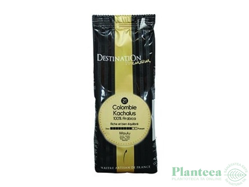 Cafea macinata arabica nr21 Colombie Kachalus 250g - DESTINATION
