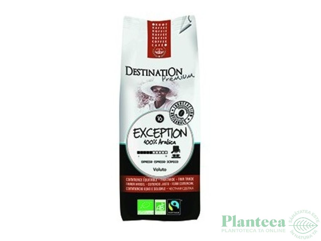 Cafea espresso arabica nr16 Arabica Exception eco 250g - DESTINATION