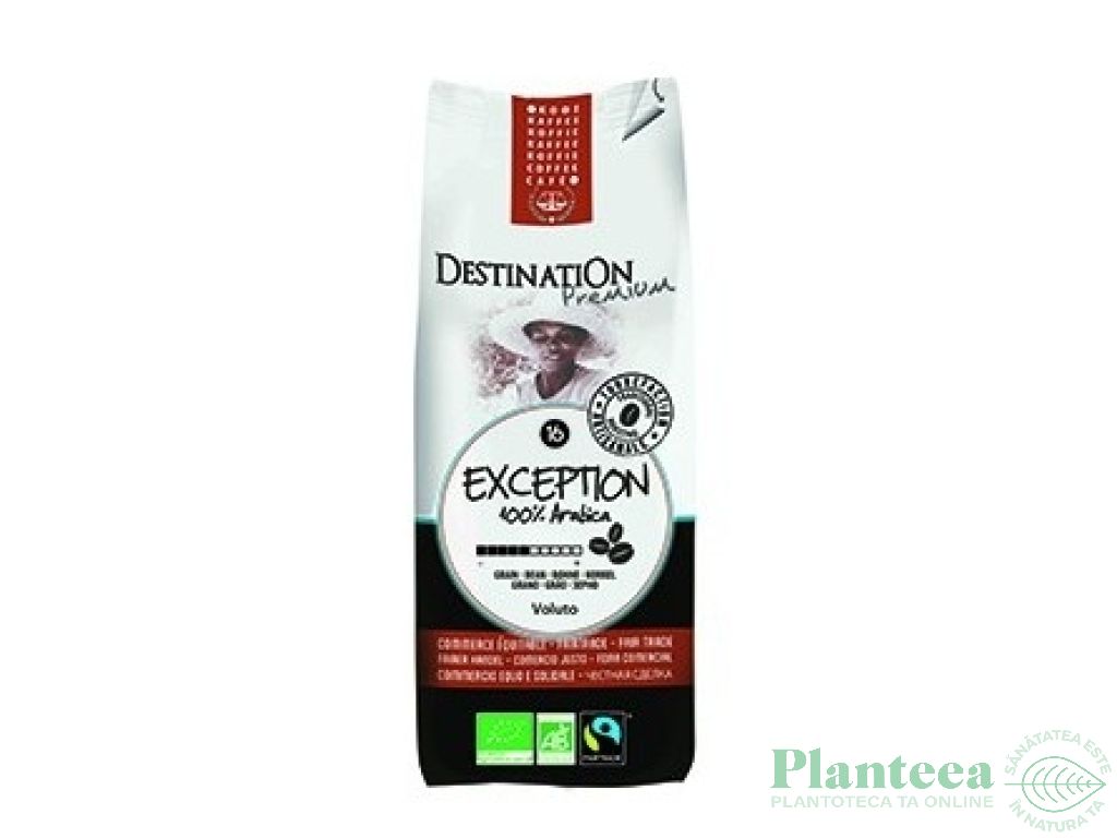 Cafea boabe arabica nr16 Arabica Exception eco250g - DESTINATION