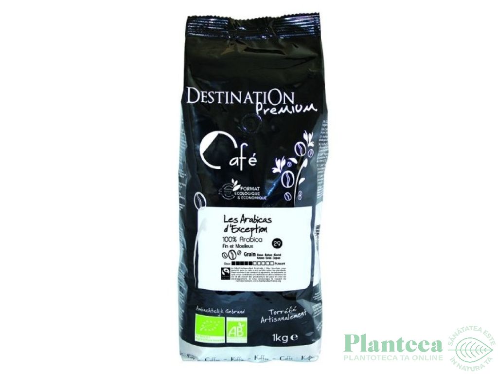 Cafea boabe arabica nr16 Arabica Exception eco 1kg - DESTINATION