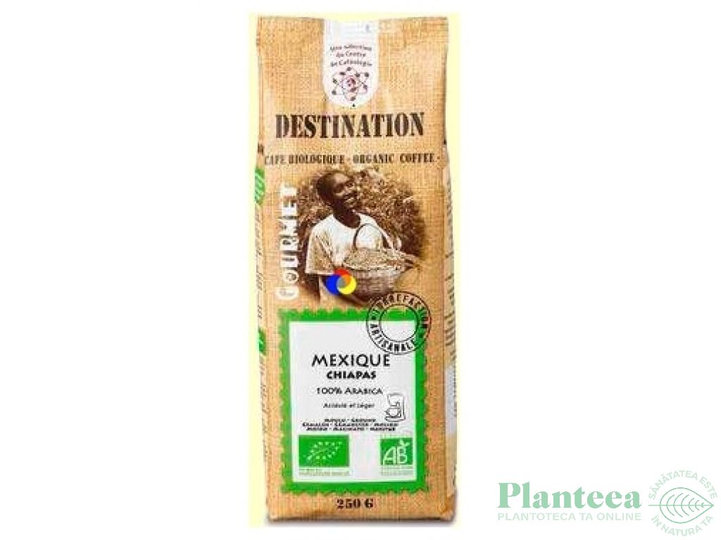 Cafea macinata arabica nr19 Mexico Chiapas eco 250g - DESTINATION