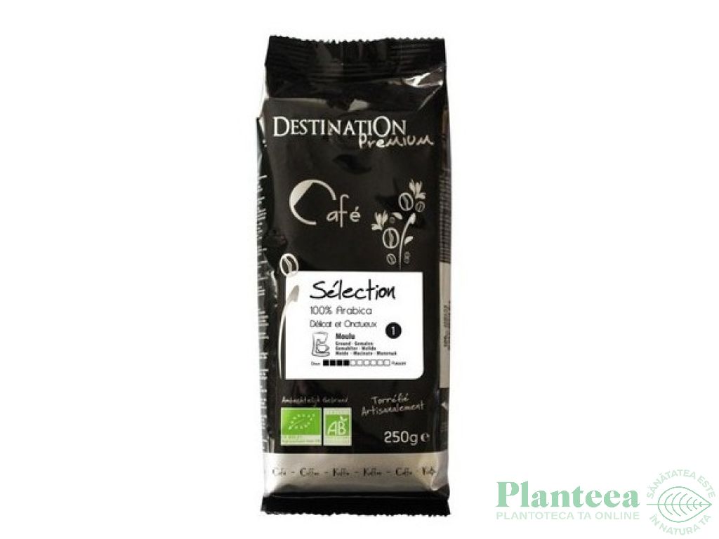 Cafea macinata arabica nr1 Selection eco 250g - DESTINATION