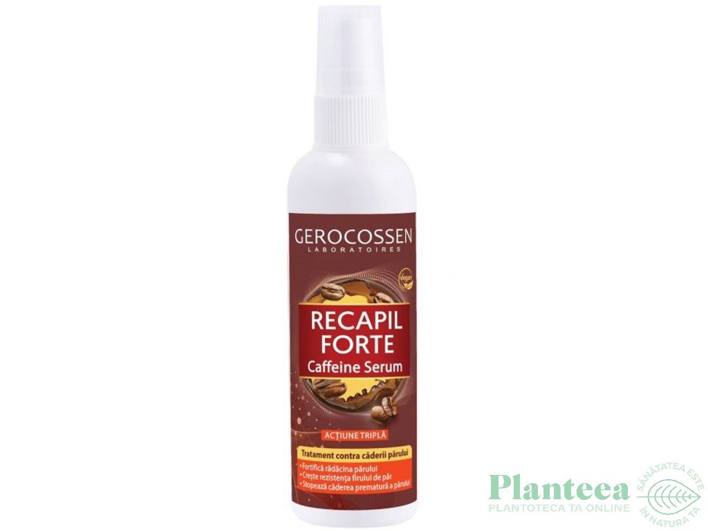 Ser par tratament imp caderii cafeina Recapil Forte 125ml - GEROCOSSEN