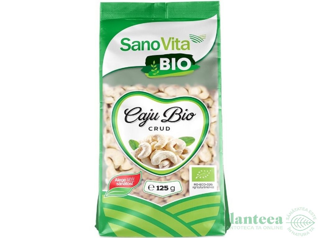 Caju crud bio 125g - SANOVITA