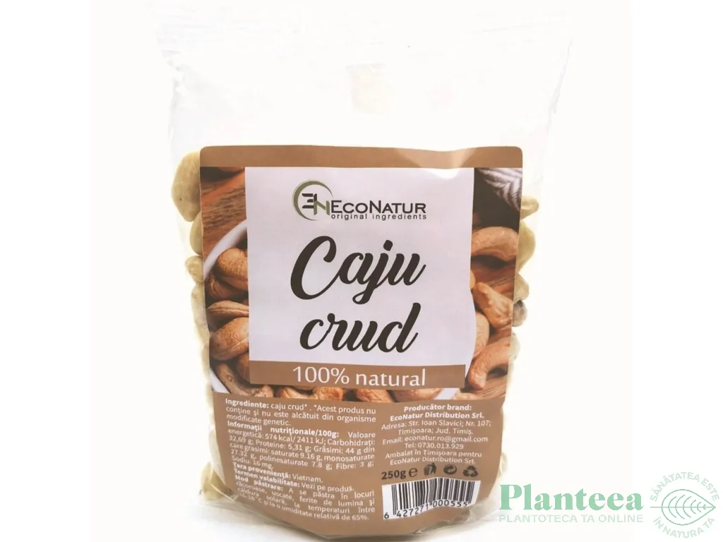 Caju crud 250g - ECONATUR