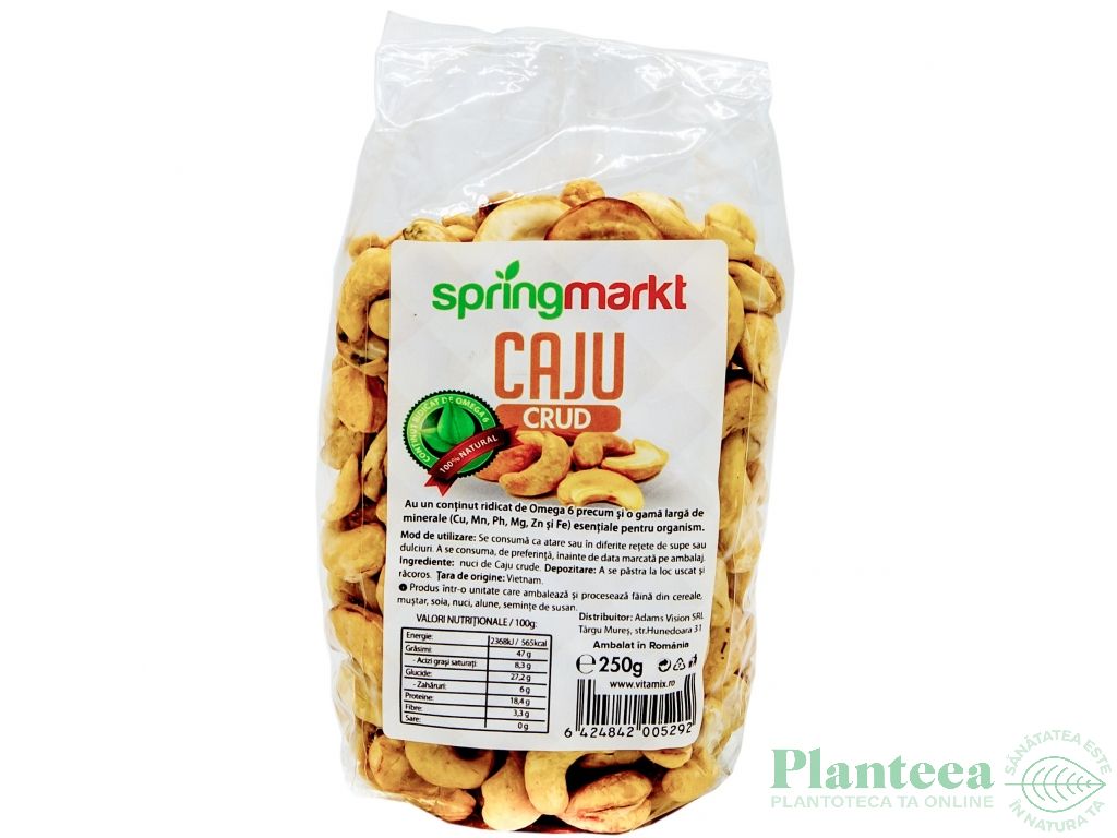 Caju crud 250g - SPRINGMARKT