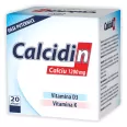 Calcidin calciu 1200mg D3 K 20pl - NATUR PRODUKT
