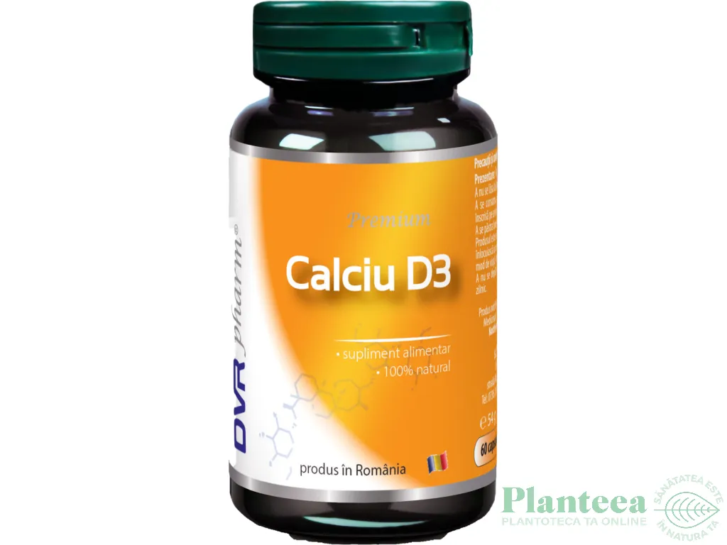 Calciu D3 60cps - DVR PHARM