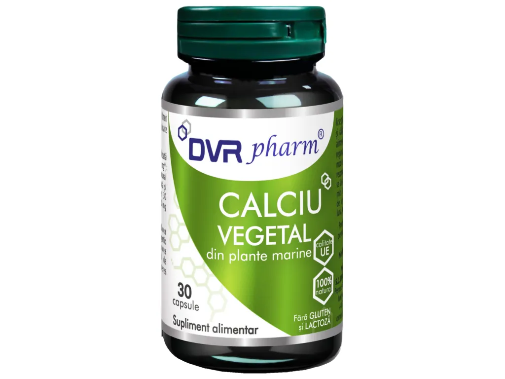 Calciu vegetal 1x30cps - DVR PHARM