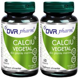 Set Calciu vegetal 2x60cps - DVR PHARM