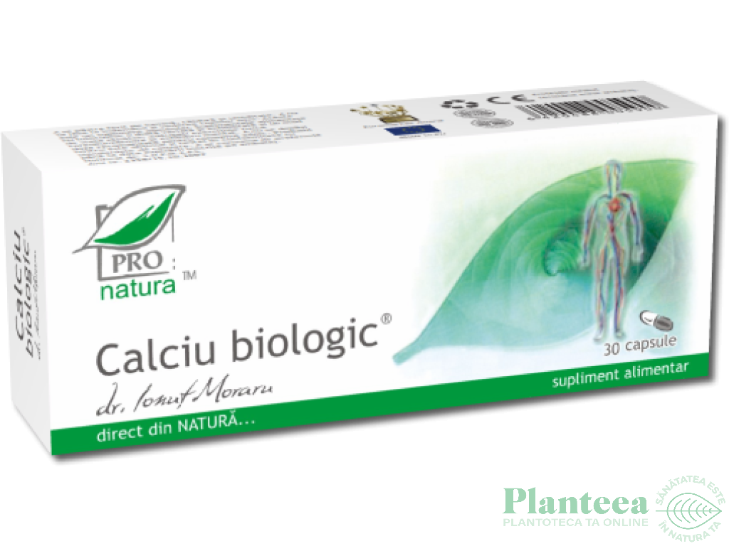 Calciu biologic 30cps - MEDICA