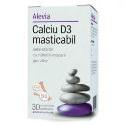 Calciu D3 masticabil 30cp - ALEVIA