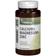 Calciu magneziu zinc 100cp - VITAKING