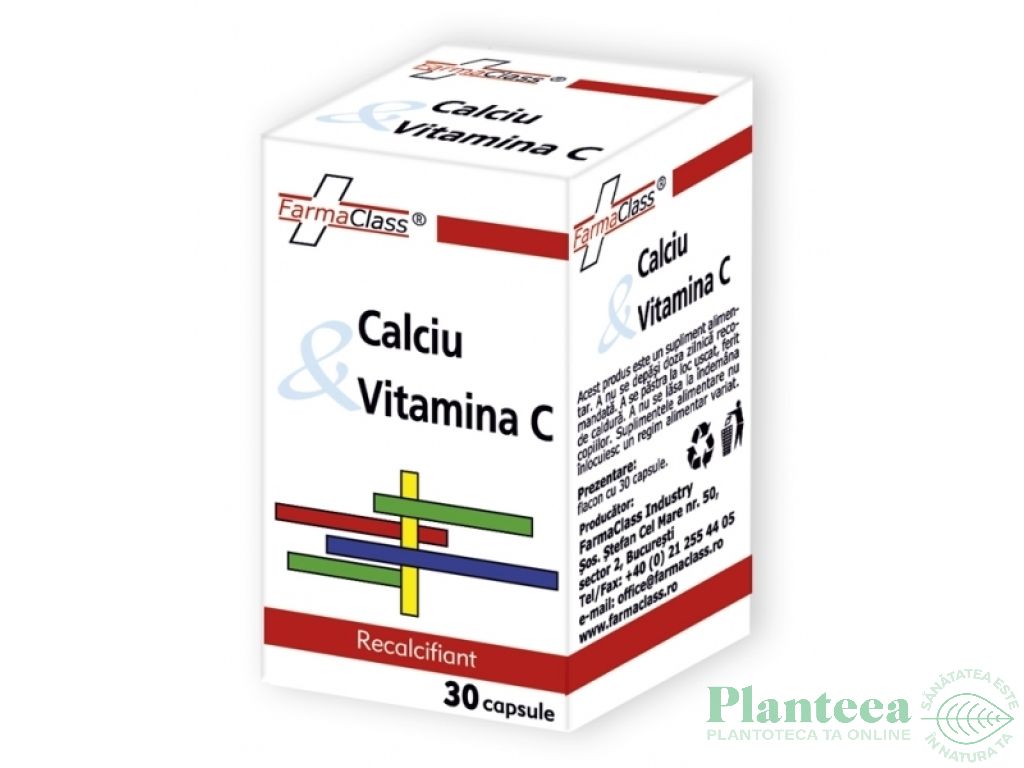 Calciu C 30cps - FARMACLASS