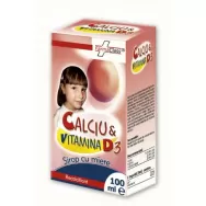 Sirop calciu D3 junior 100ml - FARMACLASS