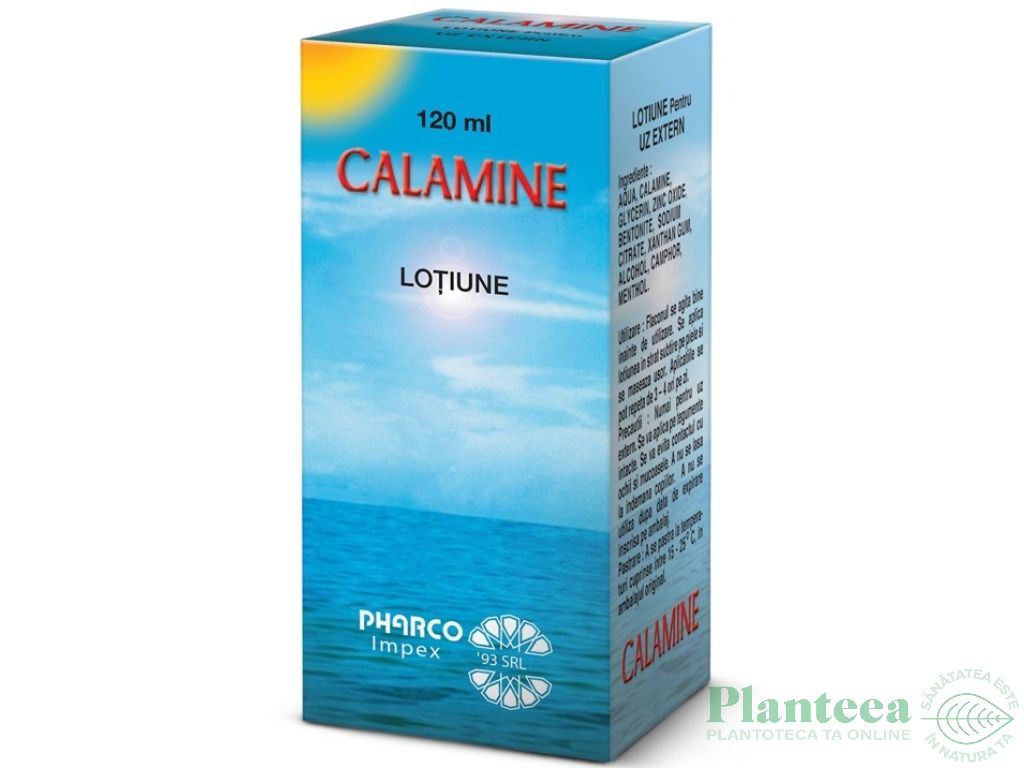 Lotiune calmanta Calamine 120ml - PHARCO