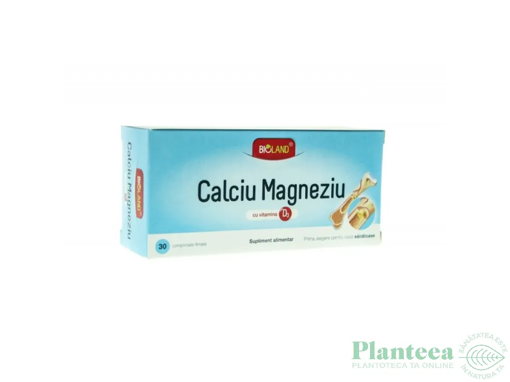 Calciu Mg D3 30cp - BIOLAND