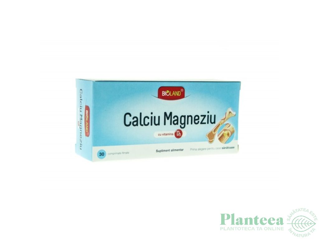 Calciu Mg D3 30cp - BIOLAND