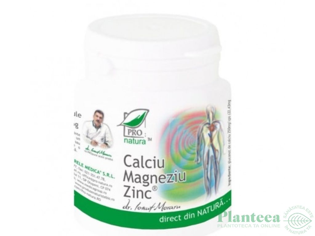 Calciu Mg Zn 150cps - MEDICA