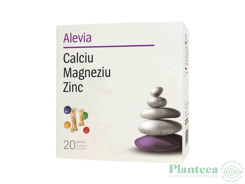 Calciu Magneziu Zinc solubil 20pl - ALEVIA