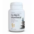 Calciu Mg Zn vitamineral 60cp - ALEVIA