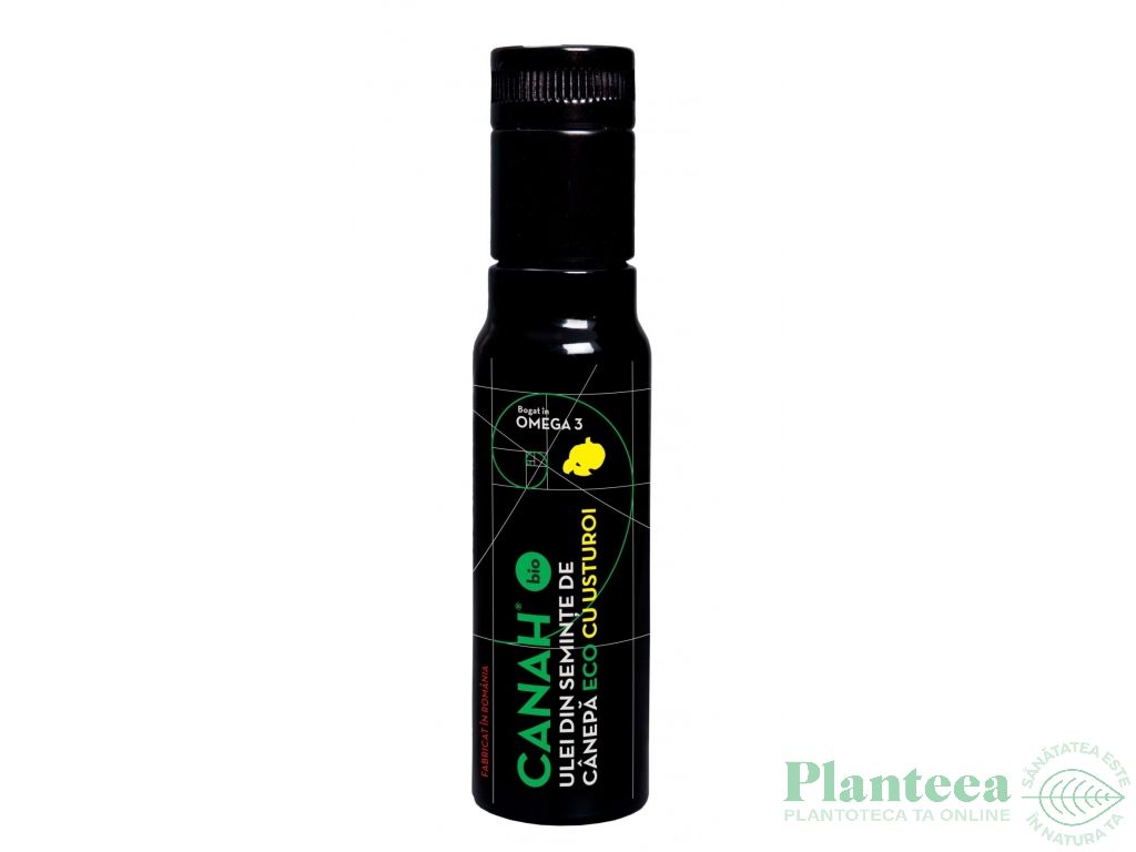 Ulei canepa usturoi eco 100ml - CANAH