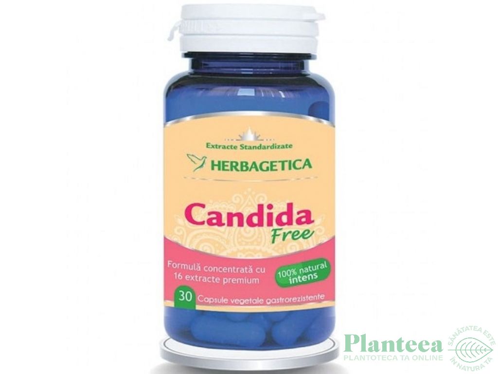 Candida free 30cps - HERBAGETICA