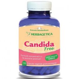 Candida free 120cps - HERBAGETICA