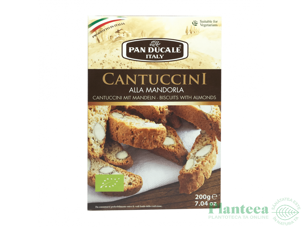 Cantuccini migdale eco 200g - PAN DUCALE