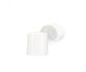Capac alb lucios cu filet pt flacoane roll~on 50ml 1b - ELLEMENTAL