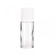 Capac alb lucios cu filet pt flacoane roll~on 50ml 1b - MAYAM