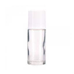 Capac alb lucios cu filet pt flacoane roll~on 50ml 1b - ELLEMENTAL