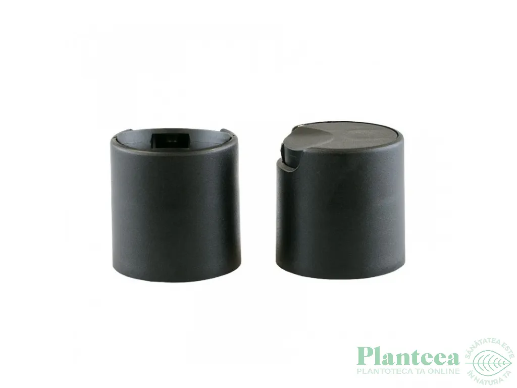 Capac disc~top negru pt flacoane 24/410 1b - ELLEMENTAL